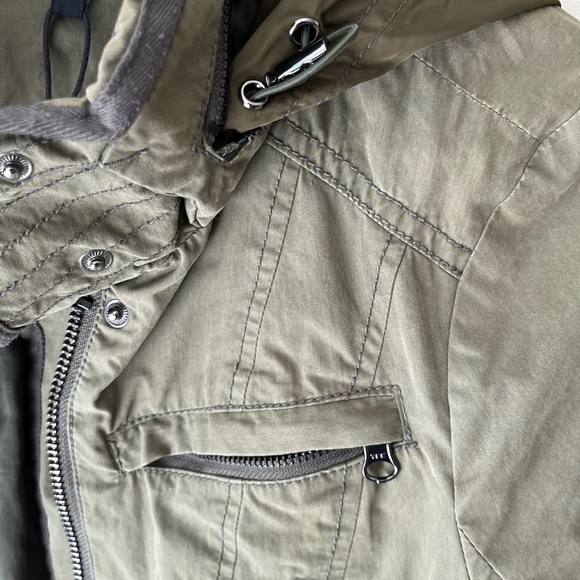 7 for all mankind army green spring jacket - Picture 3 of 7